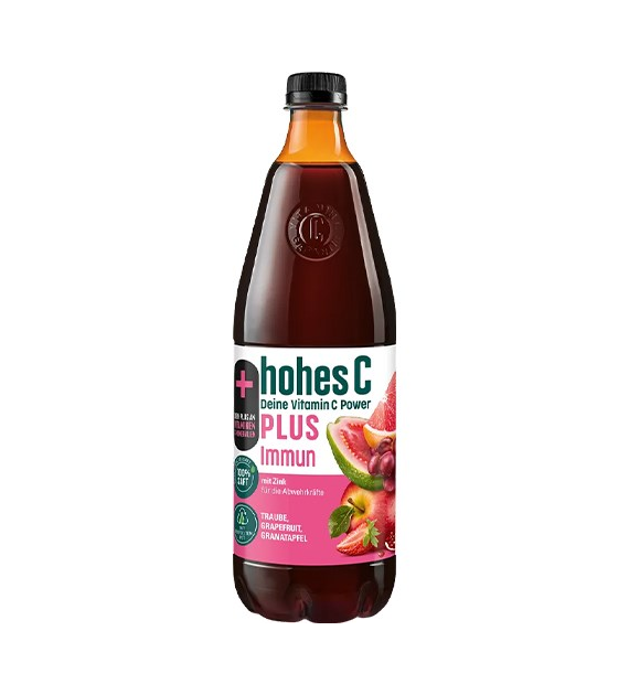 Hohes C Plus Immun Traube Grapefruit Granat Sok 1L