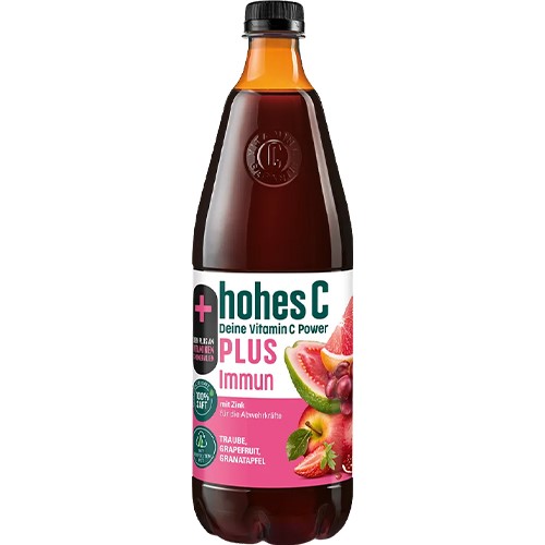 Hohes C Plus Immun Traube Grapefruit Granat Sok 1L