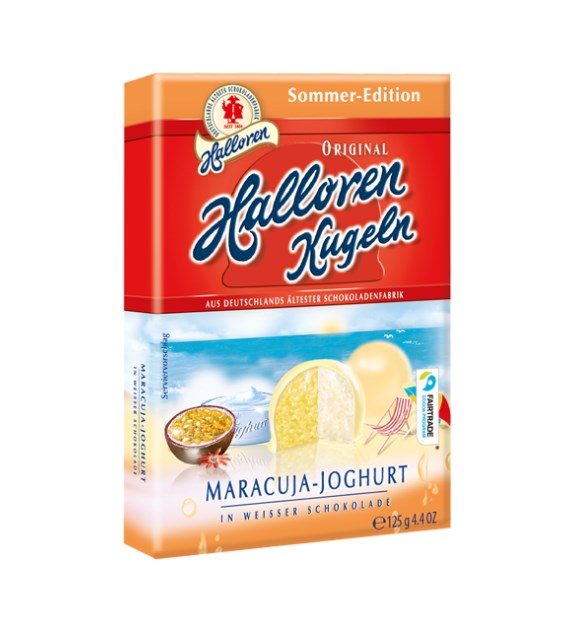 Halloren Kugeln Maracuja-Joghurt 12szt 125g