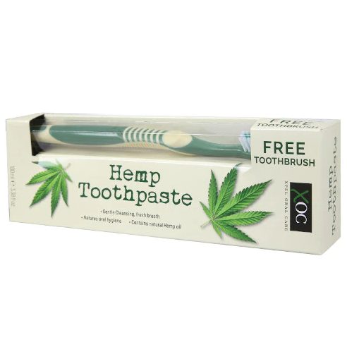 XOC Hemp Toothpaste Past 100ml + Szczoteczka