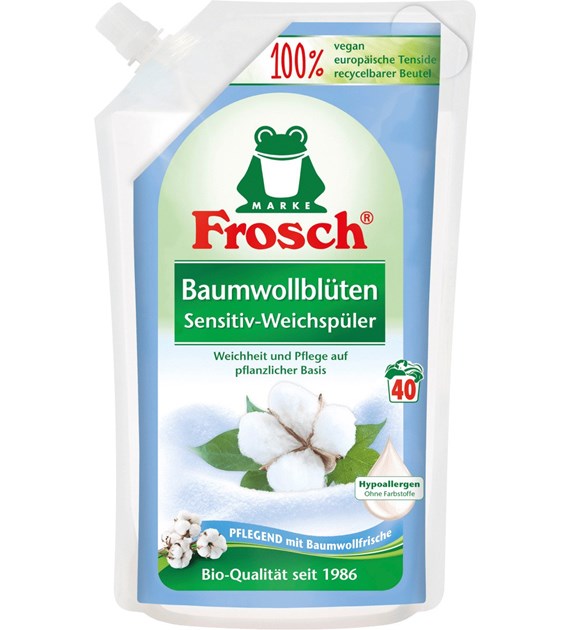 Frosch Sensitive Baumwollbluten Płuk 40p 1L