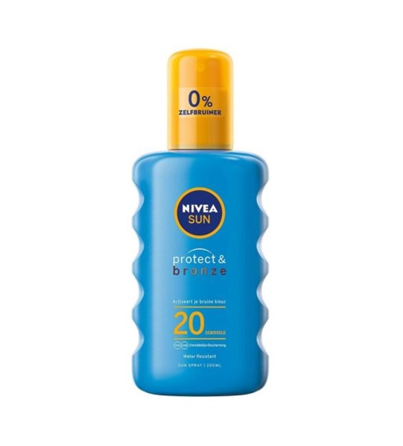 Nivea Sun Protect & Bronze SPF 20 Spr 200ml