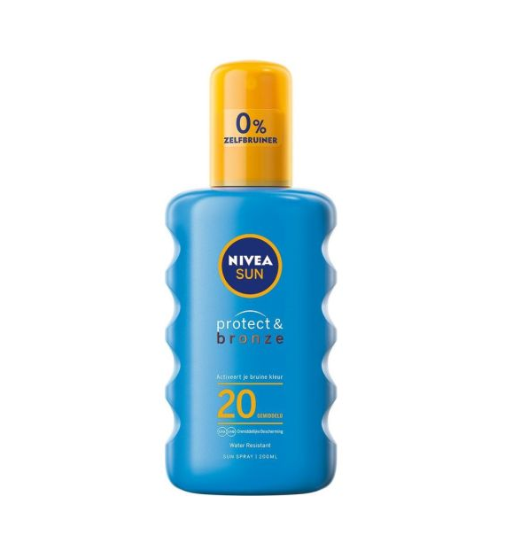 Nivea Sun Protect & Bronze SPF 20 Spr 200ml