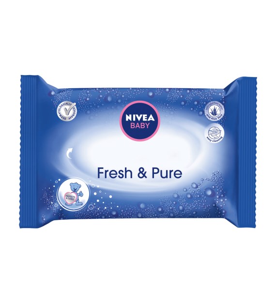 Nivea Baby Fresh & Pure Chusteczki 63szt