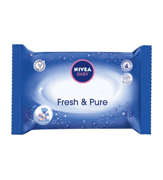 Nivea Baby Fresh & Pure Chusteczki 63szt