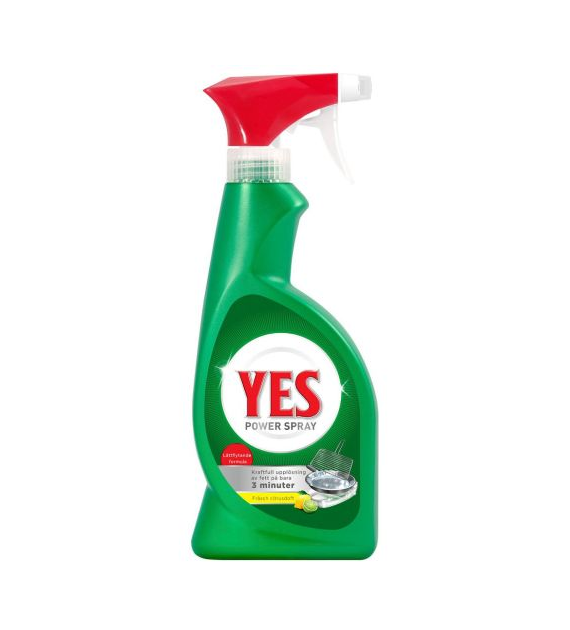 Yes Power Spray Citrus Odtłuszczacz 375ml