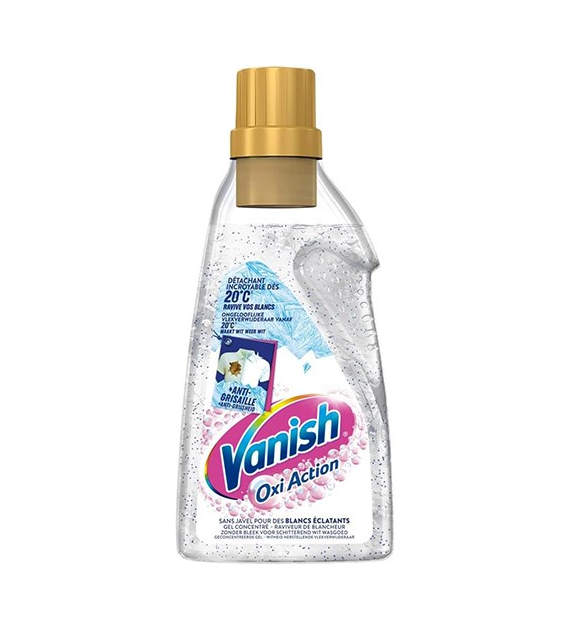 Vanish Oxi Action Crystal White Gel 750ml