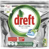 Dreft Platinum All in One Tabs 21szt 313g