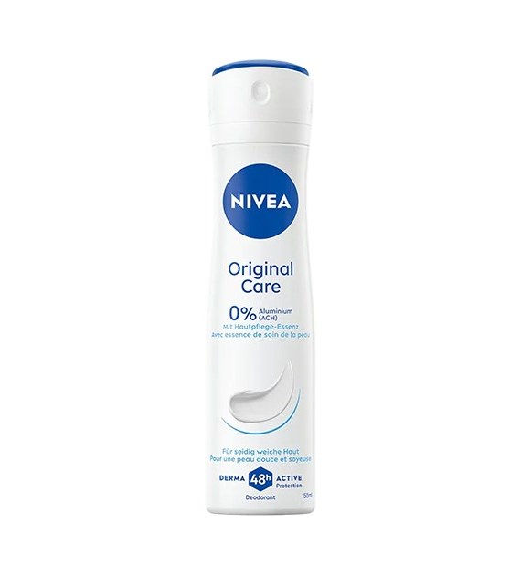 Nivea 0% Aluminium Original Care Deo 150ml