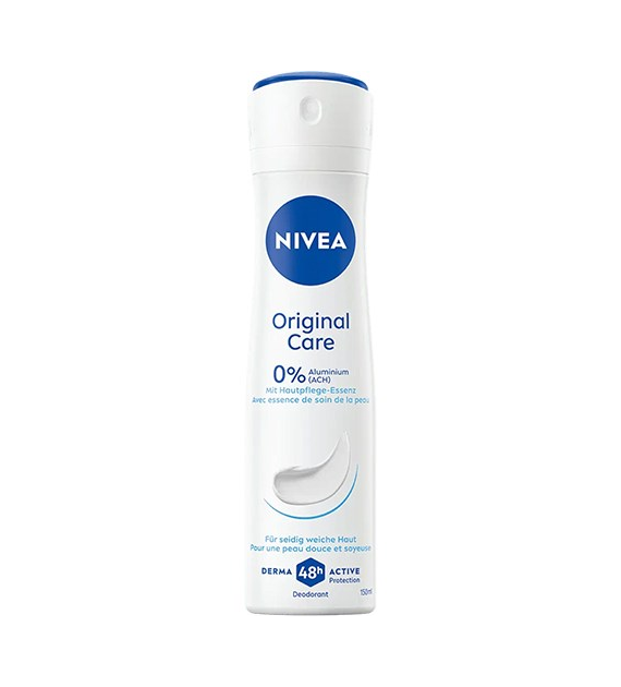 Nivea 0% Aluminium Original Care Deo 150ml