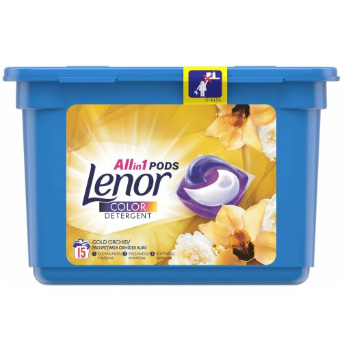 Lenor All in 1 Pods Color Gold Orchid 15p 376g