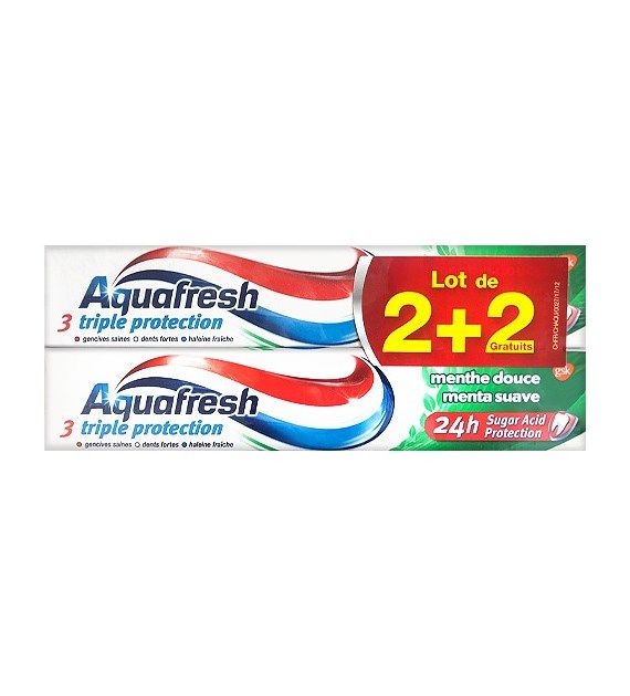 Aquafresh Triple Protection 2+2 Pack