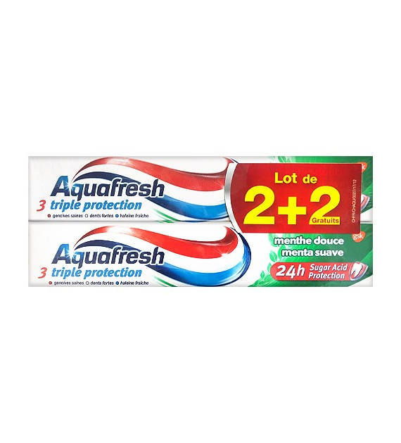 Aquafresh Triple Protection 2+2 Pack