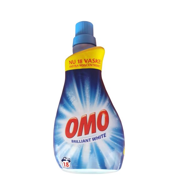 OMO Brilliant White Gel 18p 900ml