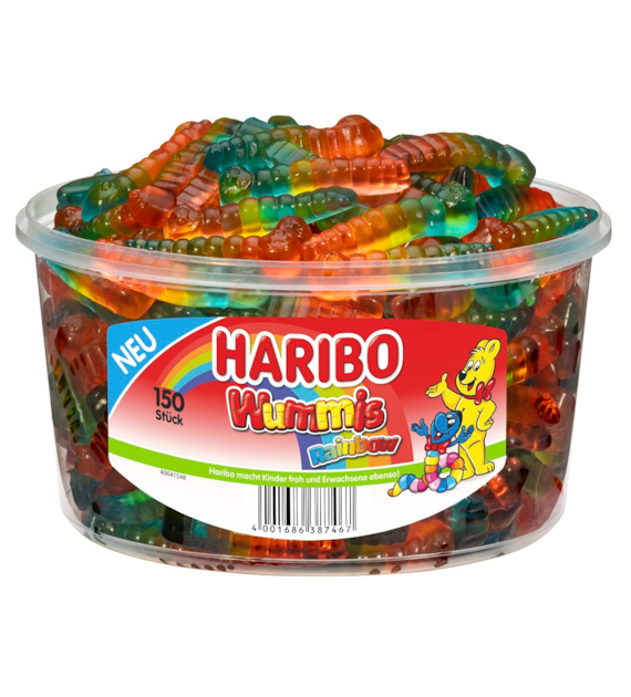 Haribo Wummis Rainbow Żelki 150szt 1,2kg