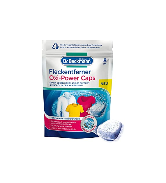 Dr.Beckmann Oxi-Power Caps Odplamiacz 8szt 160g