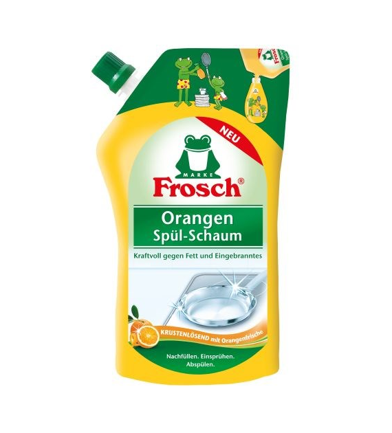 Frosch Orangen Spul-Schaum Zapas 440ml