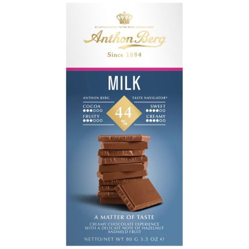 Anthon Berg Milk 44% Cocoa Czekolada 80g