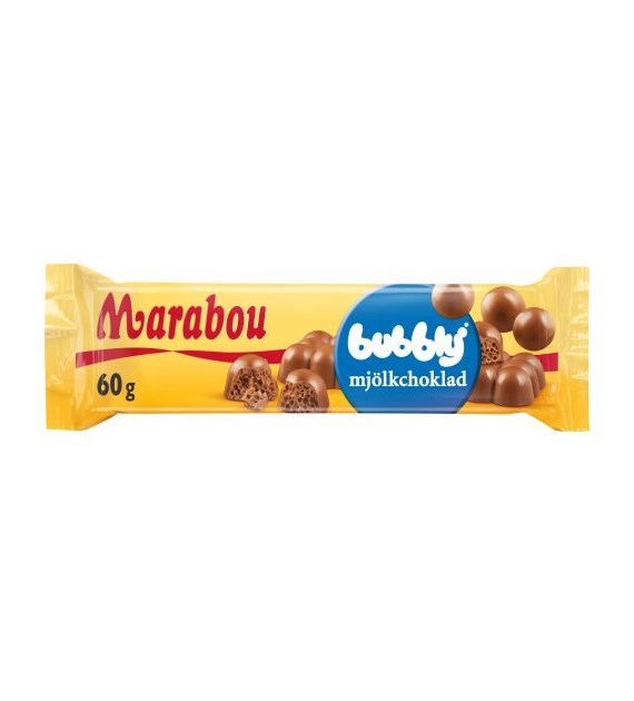 Marabou Bubbly Mjolkchoklad Czekolada 60g