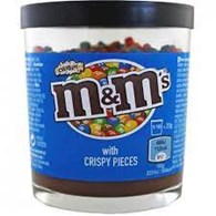 M&Ms Chocolate Spread Cripsy Pieces 200g