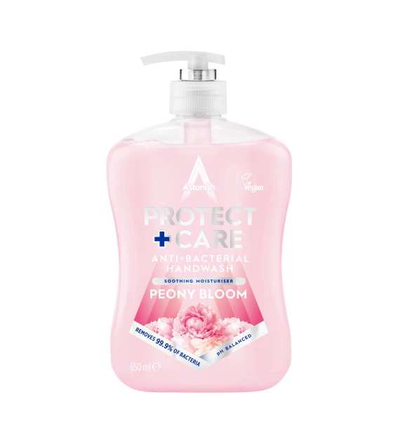Astonish Antibacterial Handwash Peony Bloom 650ml