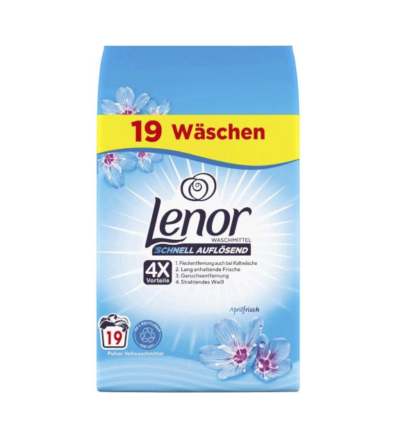 Lenor 4X Universal Aprilfrisch Proszek 19p 1,1kg