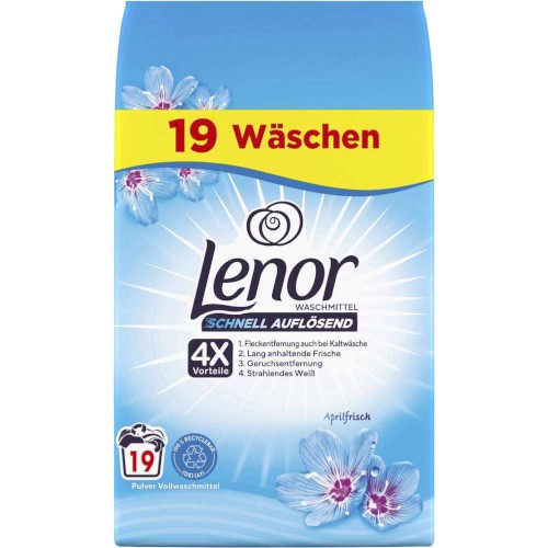 Lenor 4X Universal Aprilfrisch Proszek 19p 1,1kg
