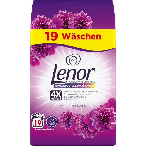 Lenor 4X Color Amethyst Proszek 19p 1,1kg