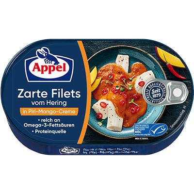 Appel Hering Filets Piri-Mango-Creme 200g