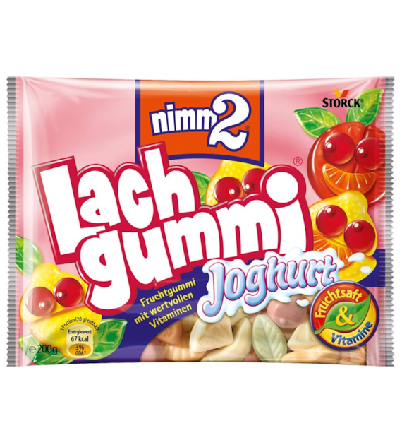 Nimm2 Lach Gummi Joghurt Żelki 200g