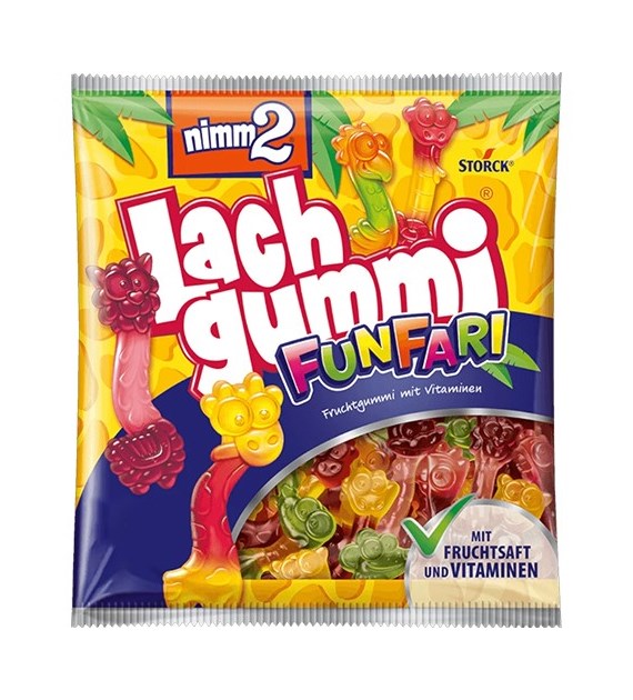 Nimm2 Lach Gummi Funfari Żelki 225g