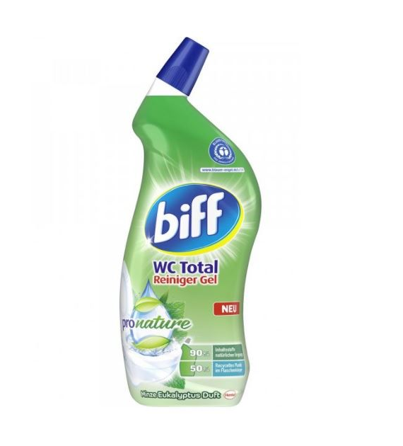Biff Pro Nature Minze Eukalyptus WC Gel 750ml