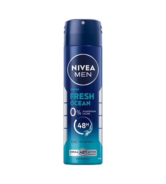 Nivea Men Fresh Ocean 0% Deo 150ml