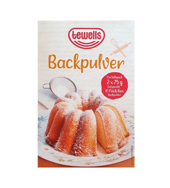 Tewells Backpulver Proszek do Pieczenia 2szt 150g