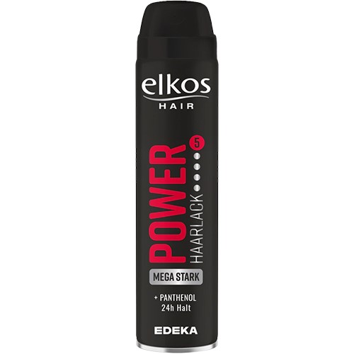 Elkos  5  Power Haarlack + Panthenol Lakier 300ml