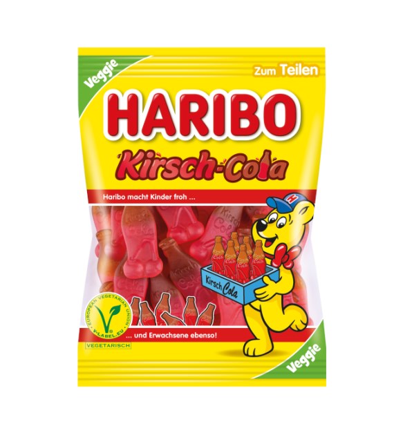 Haribo Kirsch-Cola Vegetarisch 175g