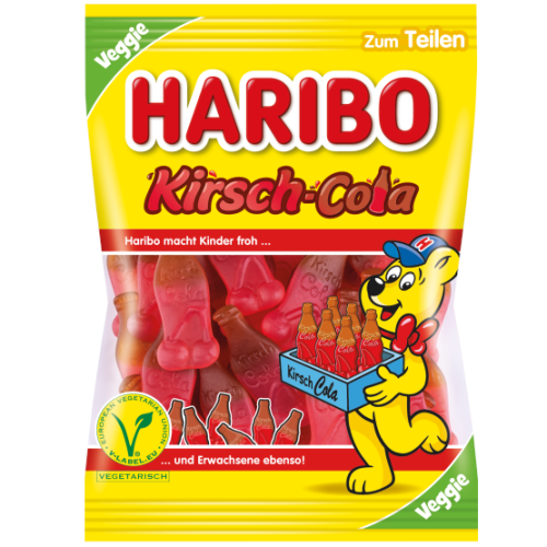 Haribo Kirsch-Cola Vegetarisch 175g