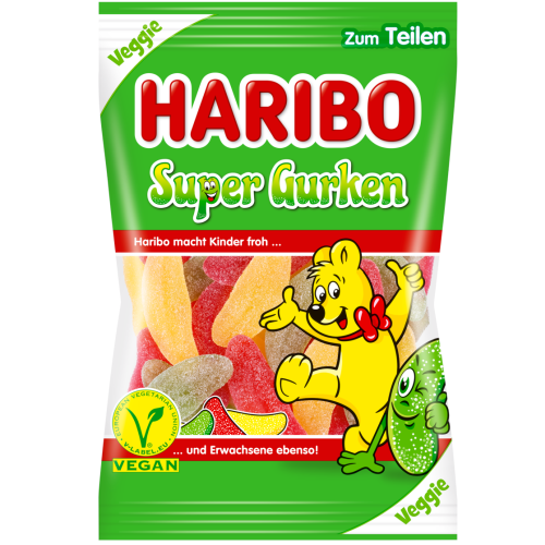 Haribo Super Gurken Vegan 175g