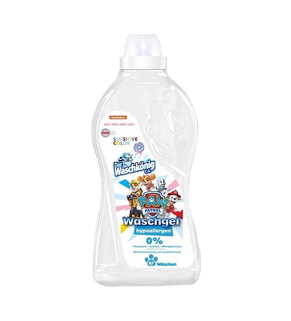 Waschkonig PAW Patrol Sensitive Color Gel 67p 2L