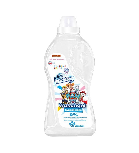 Waschkonig PAW Patrol Sensitive Color Gel 67p 2L
