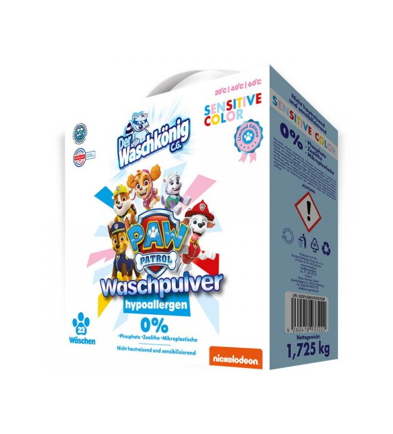 Waschkonig PAW Patrol Sensitive Color Proszek 23p