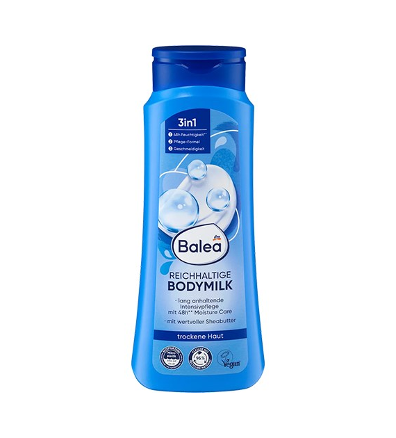 Balea Reichhaltige Body Milk Mleczko 400ml