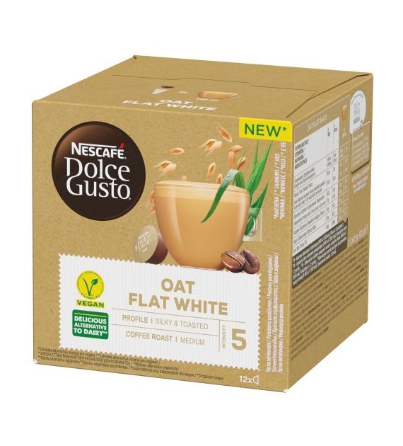 D.Gusto Oat Flat White Vegan 12szt 130g