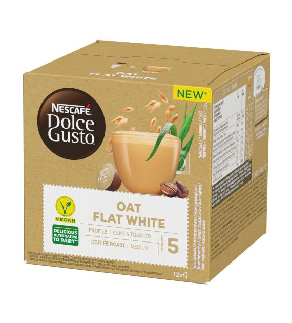 D.Gusto Oat Flat White Vegan 12szt 130g