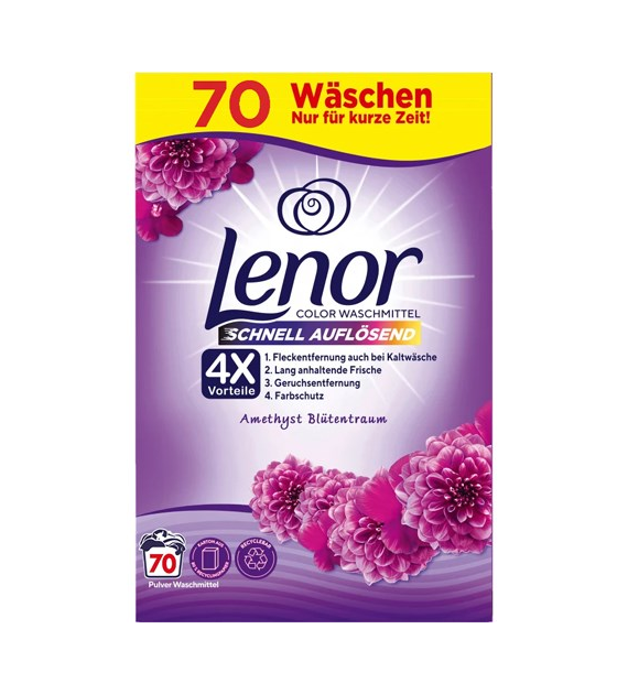 Lenor 4X Color Amethyst Proszek 70p 4,5kg