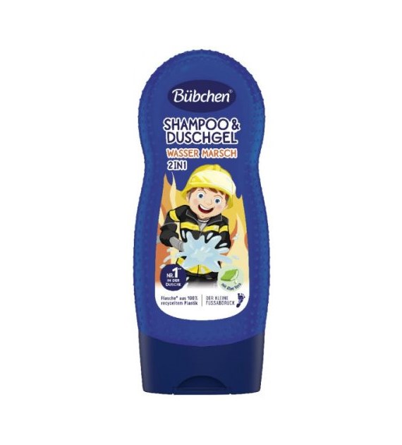Bubchen Wasser Marsch 2in1 Szampon Gel 230ml