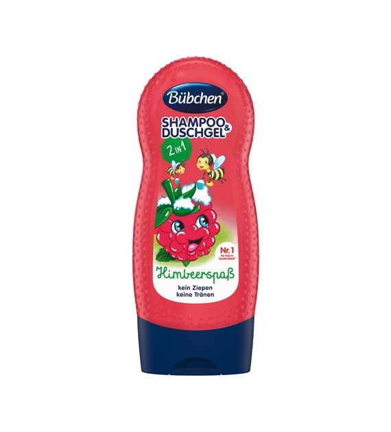 Bubchen Himberspass 2in1 Szampon Gel 230ml