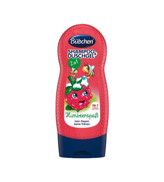 Bubchen Himberspass 2in1 Szampon Gel 230ml