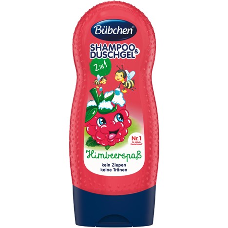 Bubchen Himberspass 2in1 Szampon Gel 230ml