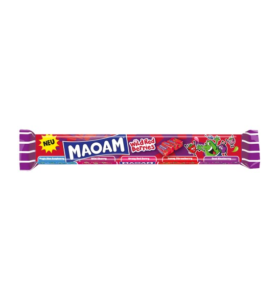 Maoam Wild Red Berries Guma 5szt 110g